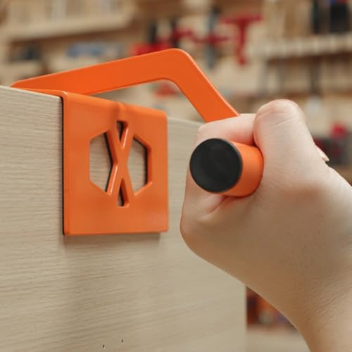 Pinza per il supporto del pannello, morsetto di sollevamento antiscivolo in acciaio inox con ganascia autoregolante, serraggio rapido, strumento di sollevamento della tavola in legno, fino a 50 kg di