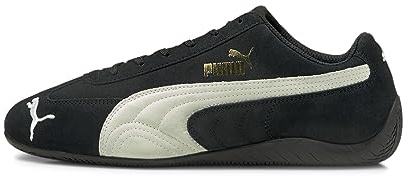 Puma Womens Speedcat Shoes, Black/White, 9.5