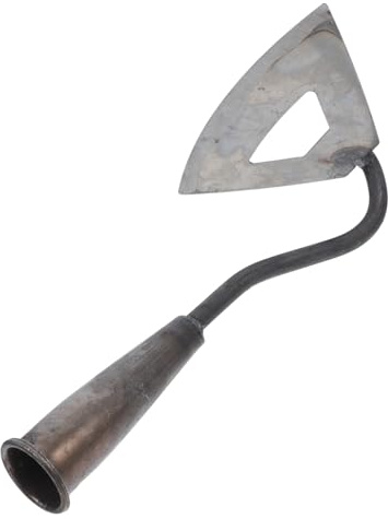 WEKADRIN Houe de Jardin Creuse Légère et Outil de Désherbage et Cultivateur Compact pour Plantation et Entretien Accessoire de Jardinage Polyvalent pour Potagers et Parterres