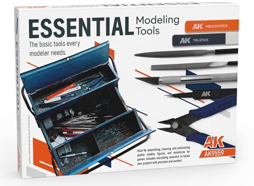 AK Tool AK9559 Essential Modeling Tools (11pcs Set)