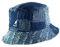 Kangol Denim Mashup Bucket Fischerhut Baumwollhut Sommerhut Sonnenhut Stoffhut Anglerhut (M (56-57 cm) - Denim)
