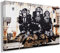 MJEDC Banksy Bilder Leinwand 3 Affen Bild Graffiti Street Art Leinwandbild Fertig Auf Keilrahmen Kunstdrucke Wohnzimmer Wanddekoration Deko XXL (30x40cm(11.8x15.7inch))