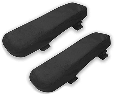 Pastoralist Armrest Pad 2pcs Padded Armrest Cushion Arm Rest Pads With Adjustable Hook & Fastener Elbow Pillow Memory Foam Arm Chair Covers