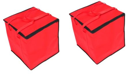 iplusmile 2 Stücke Warme Lebensmittel Tasche Isolierte Kuchen Kühler Tragbare Lagerung Starke Picknick Tasche Robuste Isolierung Verpackung