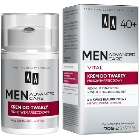 AA Men Advanced Care Vital 40+ Gesichtscreme Anti-Falten 50ml