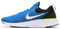 Nike Men's Odyssey React Running Shoe, Indigo Force Blanco Blue Void Red Orbit, 7.5 UK