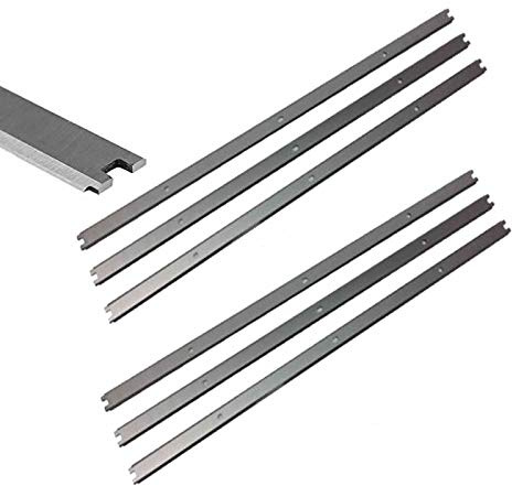 13 in. Thickness Planer Replacement Blades for Ridgid R4331, R4330 Corded Planer, 27263 Replaces AC20502-2 Sets(6PCS)