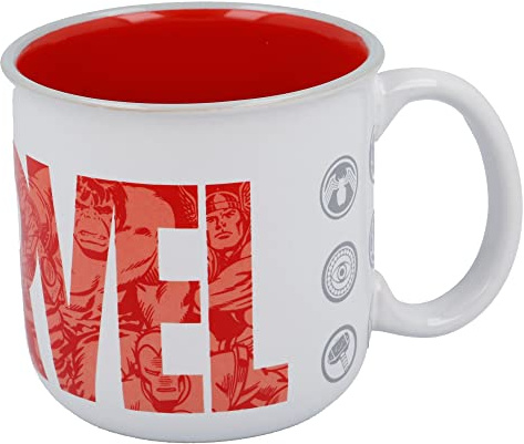 Taza desayuno de cerámica de 400 ml de Marvel