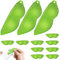 12 Stück Beans Bottle Cleaning Sponge – Magic Beans Flaschenreiniger & Reinigungskugeln für Flaschen – PEA Shape Schwämme für schmale Öffnungen & Glasflaschen