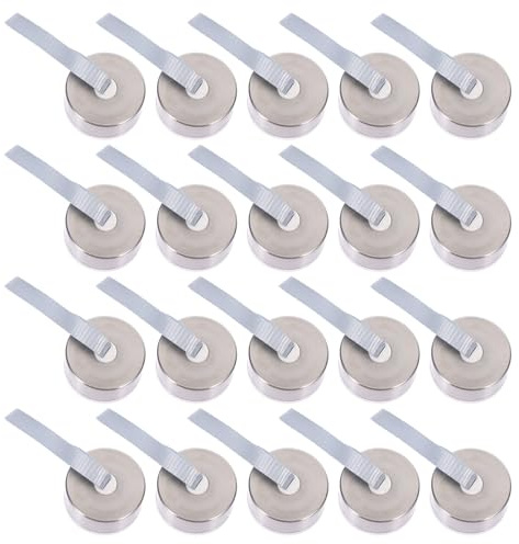 Angoily 20pcs Stainless Steel Sealing Bottle Lids Practical Silicone Caps Convenient Leakproof Covers for Sports Water Bottles