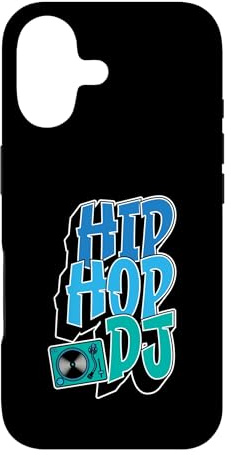 Custodia per iPhone 17 Hip Hop DJ Rap Estetica Giradischi Grafica