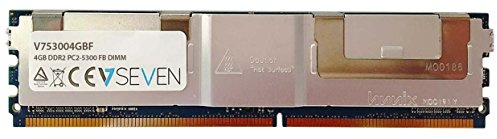 V7 V753004GBF Server DDR2 DIMM Arbeitsspeicher 4GB (667MHZ, CL5, PC2-5300, 240pin, 1.8 Volt, Fully Buffered)