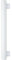 Radium – Bombilla LED, cristal, S14s, 5 W, Opal isiert, 4,9 x 3,15 x 30,5 cm
