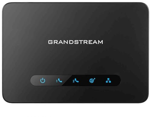 Grandstream HT 812 2 FXS Gateway NERO