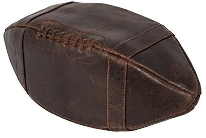 Thumbs Up ThumbsUp Kulturtasche American Football Echtleder, Braun, one Size CC-AMFBWBAG, Einheitsgröße