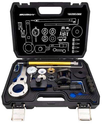 Motor-Einstellwerkzeug-Satz Arretierwerkzeug für 1.8 2.0 FSI TFSI GTI kompatibel mit VAG - Audi, VW, Skoda, Seat