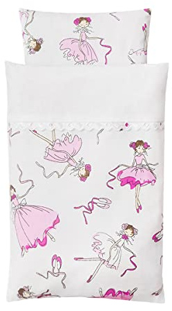 TukuTuk Landeau Bébé Gigoteuse Poupée - Accessoire Poupee - Sac Couchage Enfant - Garnissage 100% Coton et Non Tissé Couverture lit - Literie Landau pour Poupées (Lady Pink)