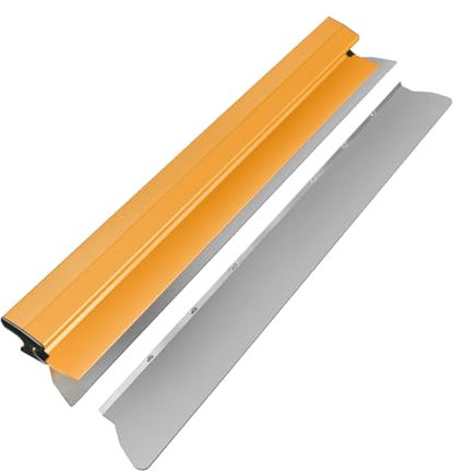 MOPEI Espátula Emplastecer 80cm | Hoja de acero inoxidable y carcasa de aluminio extruido | Incluye cuchilla de repuesto | Resistencia al impacto