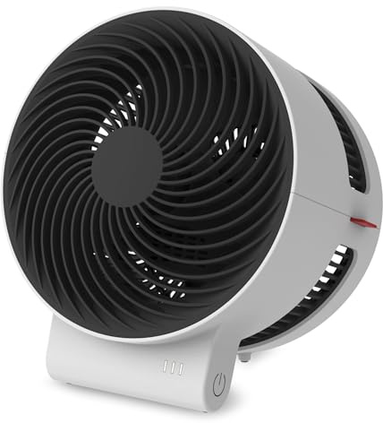 BONECO - F100 Desktop Air Shower Fan, Air Circulator (White)