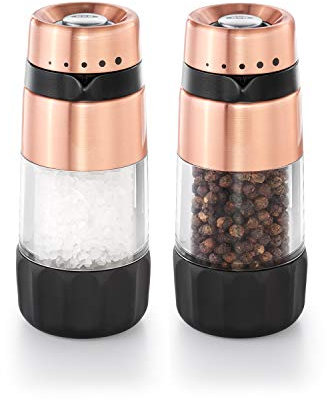 OXO Good Grips Accent Mess-Free Salt/Pepper Grinder Set - Copper