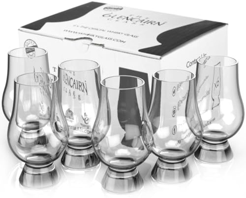GLENCAIRN Whiskey Glass, Set of 6 in Trade Pack