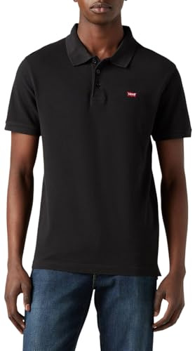 Levi's Housemark Polo, T-shirt Uomo, Mineral Black Plus, L