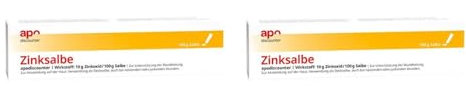 Zinksalbe Apodiscounter 2x100 ml