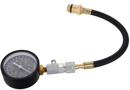 ULTECHNOVO Zylinder Kompressionsprüftabelle Reifendruckmessgerät Für Autos Kompressionsprüfgerät Kompressionstester Kompressionsmessgerät Kit Gasdruckmessgerät Kompressionstest