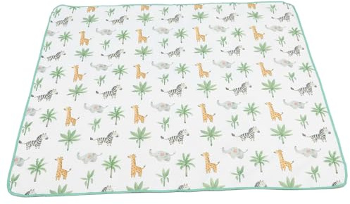 UTHCLO Tapis De Sol Anti-éclaboussures Pour Chaise Haute Bébé, Antidérapant, Pliable, En Matériau Facile à Nettoyer, Protection Pratique Pour Repas Et Jeux, Adapté Au Voyage, Lot Unique