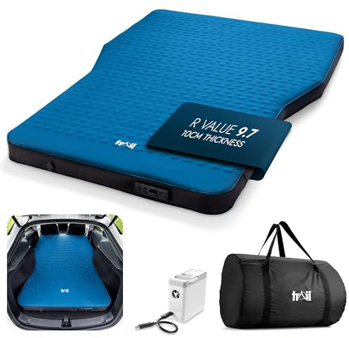 Trail Self-Inflating Tesla Y Mattress with Integrated Rechargeable Pump