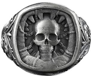 Bysilverstone - Chevalière Carrée Amérindienne, Bijoux Amérindiens, Bagues En Argent Sterling Pour Hommes, Bagues Roses Pour Femmes, Petit Cadeau De Remise De Diplôme