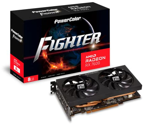 Powercolor AMD Radeon RX 7600 Fighter 8GB Graphics Card