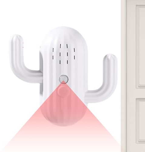 Motion Sensor Alarm, Wireless Motion Alarm, Motion Activated Voice Player, Adjustable Volume Motion Sensor, Voice Playback Motion Detector, Home Safety Motion Alarm, Motion Sensor Alarm For Indoor,