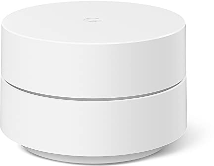 Google Wifi - Router Wifi de Malla, 1 Pack, Wi-Fi que Funciona, Cobertura hasta 85m² por Punto