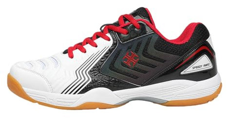 Kraftpaid Scarpe da Pallavolo Unisex,Scarpe da Tennis da Uomo,Scarpe da Badminton Leggera,Badminton Tennis Shoes,Scarpe da Ping Pong,Badminton Sneakers,Suitable for Indoor Tennis,Squash,Table Tennis