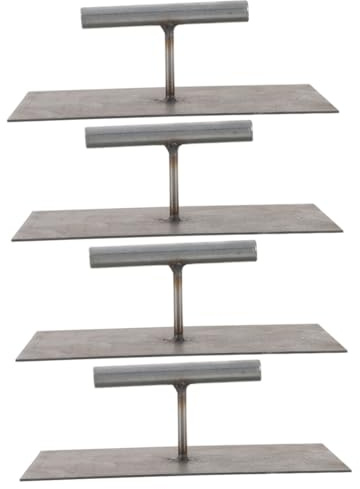BESTonZON Lot De 3 Presses À Hamburger Plates pour Barbecue Presse À Hamburger Presse À Hamburger Presse À Hamburger Presse À Hamburger Presse À Hamburger Presse À Grillades Moule À