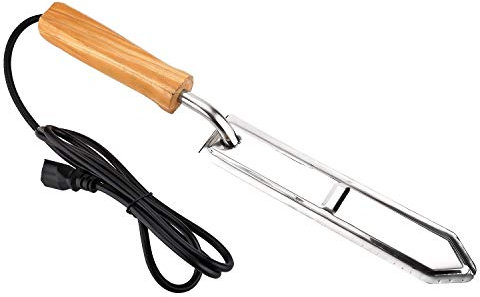 HunterBee Couteau à miel en acier inoxydable - Thermostat électrique - Couteau de découverte pour apiculteur