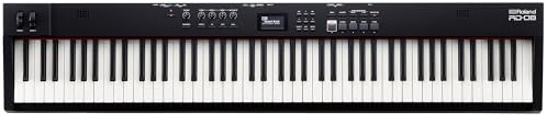 Roland RD-08 Stage Piano | Authentic RD Sound & Playability | Streamlined Design | 88-Note Weighted-Action PHA-4 Keyboard | Expandable Features | 3000+ Onboard Sounds | Ideal for Professional Gigging