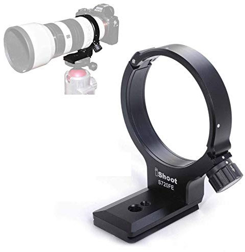 Latest Metal Lens Support Collar Tripod Mount Ring for Sony FE 70-200mm f/4 G OSS SEL70200G -Bottom is Camera Quick Release Plate