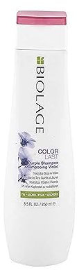 Biolage Professional Color Last Purple Shampoo for Coloured Hair, Neutralises Brass and Unwanted Warm Tones, For Blonde Hair that Shines, infused with Orchid Extracts, 250ml