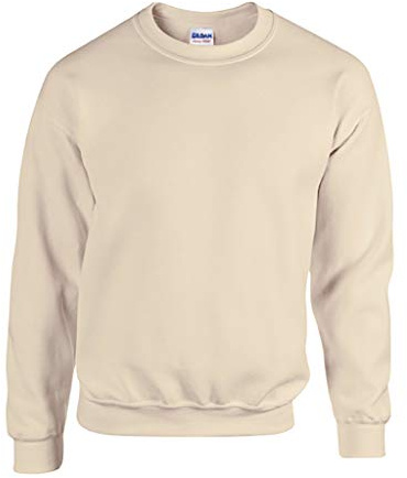Gildan Men's Adult Crew Neck 18000 Long Sleeve Sweatshirt