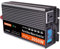 BONAD Inversor 3000W 4000W 5000W 6000W Inversor Onda Pura 12V/24V/48V/60V DC to 220V AC para camion Transformador con convertidor energia para Placa Solar,3000W-60V