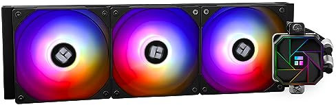 Thermalright AQUA ELITE 360 V3 Flüssig-CPU-Kühler, 360 Kühlreihen, 3 x 120mm PWM-Lüfter, S-FDB-Lager, für AMD/AM4/AM5, Intel LGA1150/1151/1200/2011/1700/1851, Desktop CPU-Kühler AIO
