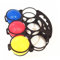Gogogmee 6-Teiliges Set Beach-Boccia-Kugel Kinderspielzeug Spielzeug für draußen Rasenspiele Strandspielzeug für Boccia am Strand Spielzeug für Kinder Toys Boccia-Bälle Strandbälle
