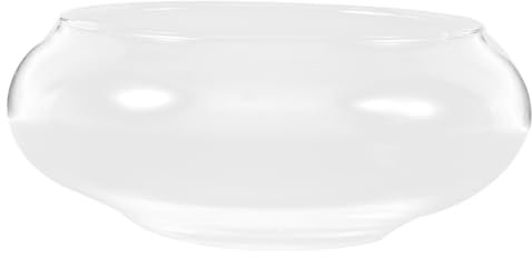 BESPORTBLE Glas Aquarium Topf Dekorationsvase Aquarium Für Lotus Schüssel Pflanzgefäß Dekoratives Fischglas Kleines Fischglas Zubehör Betta