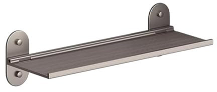 Wegiwuca Tragbares Badezimmer-Regal, Aluminium, einfache Installation, für Mieter und kleine Häuser, rostfreies Regal