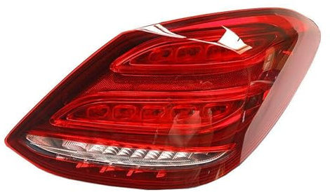 Piloto Trasero Para Mercedes Para Benz Clase C W205 C300 C260 C200 2014-2018 Señal Giro Parada Freno Lámpara Marcha Atrás Luces Traseras Conducción Piloto posterior(bien)