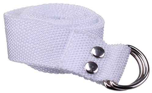 einfacher Football Gürtel - ca. 130cm - weiß