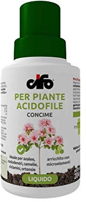 CIFO Concime Liquido per Piante Acidofile, 200 ml