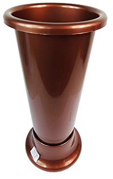 Zelda Bomboniere Portafiori Ideal 14x35 Cm (Bronzo)